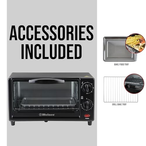 Thumbnail 8 de Belaco BTO-108 Mini 9L Toaster Oven: Compact, Practical Tabletop Oven for Small Spaces