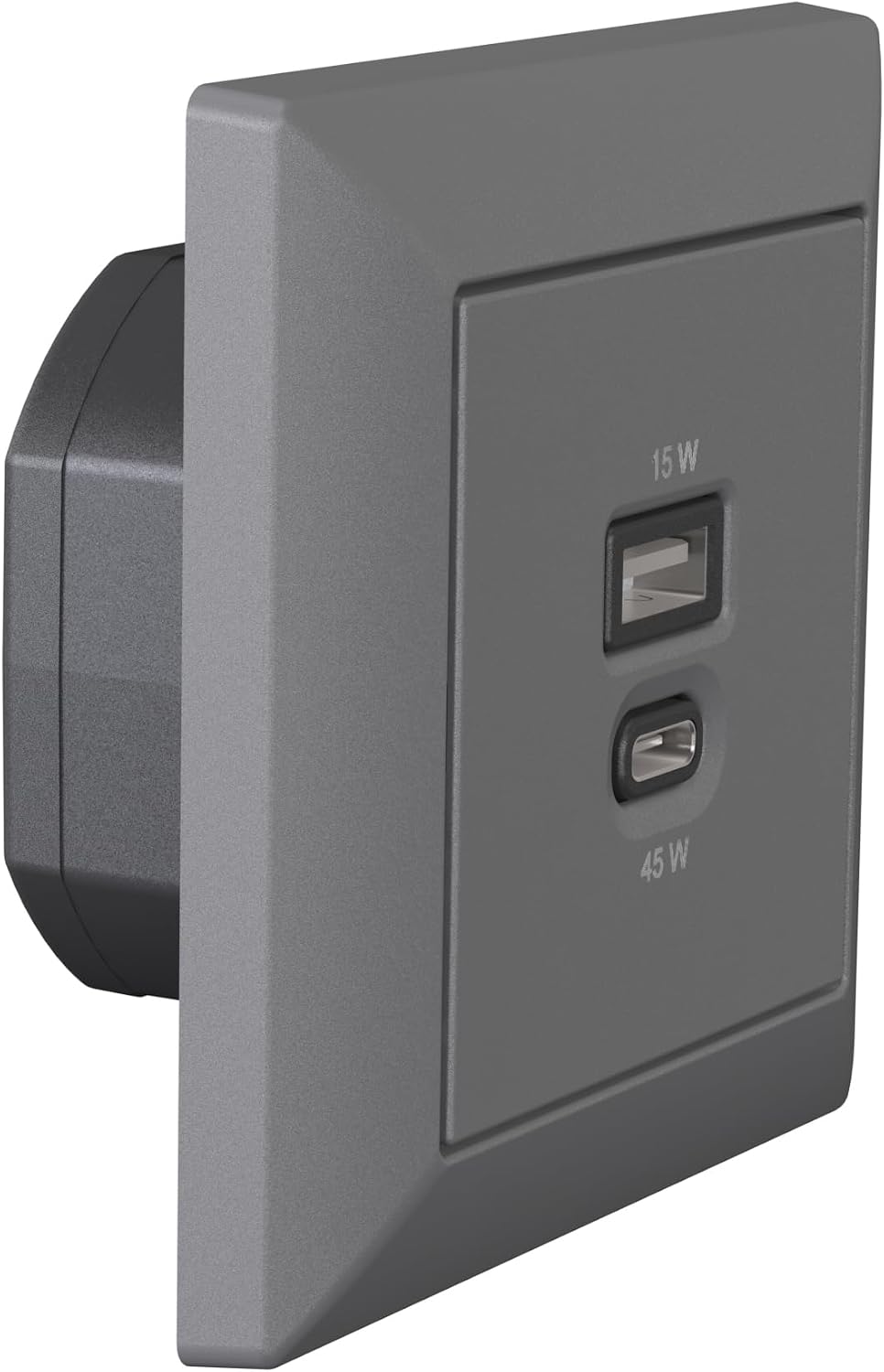 Detalle 2 de Unterputz USB-Ladestation 45 Watt đ