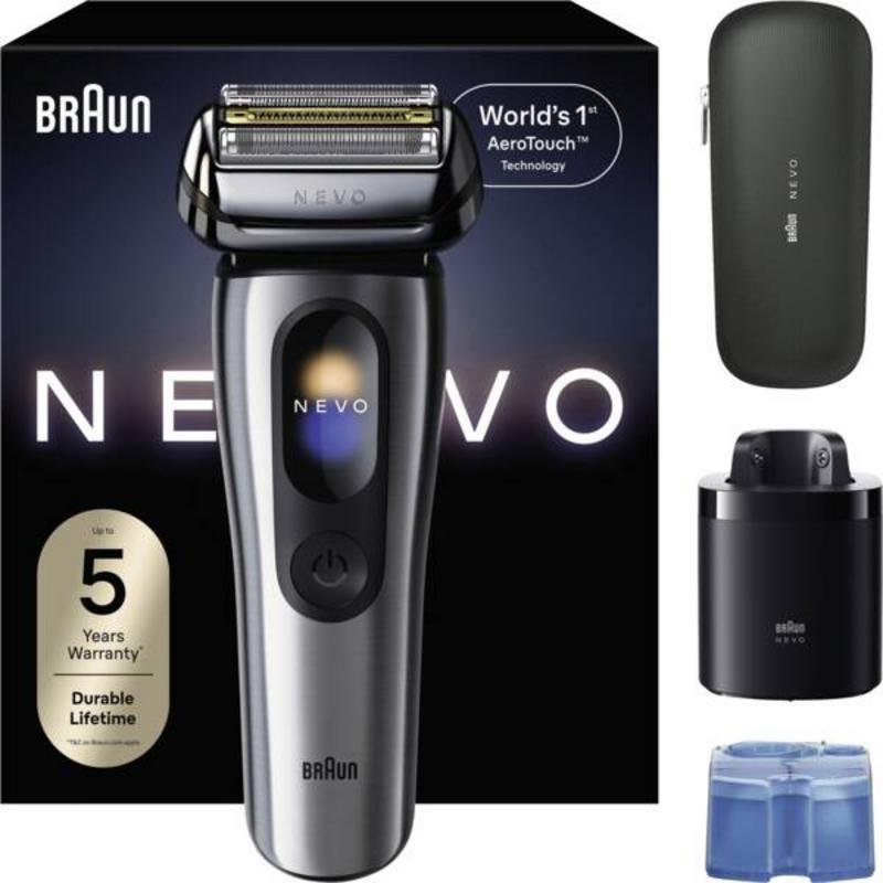 Thumbnail 2 de Braun 917667, afeitadora facial inalámbrica de 5 láminas, seca y mojada