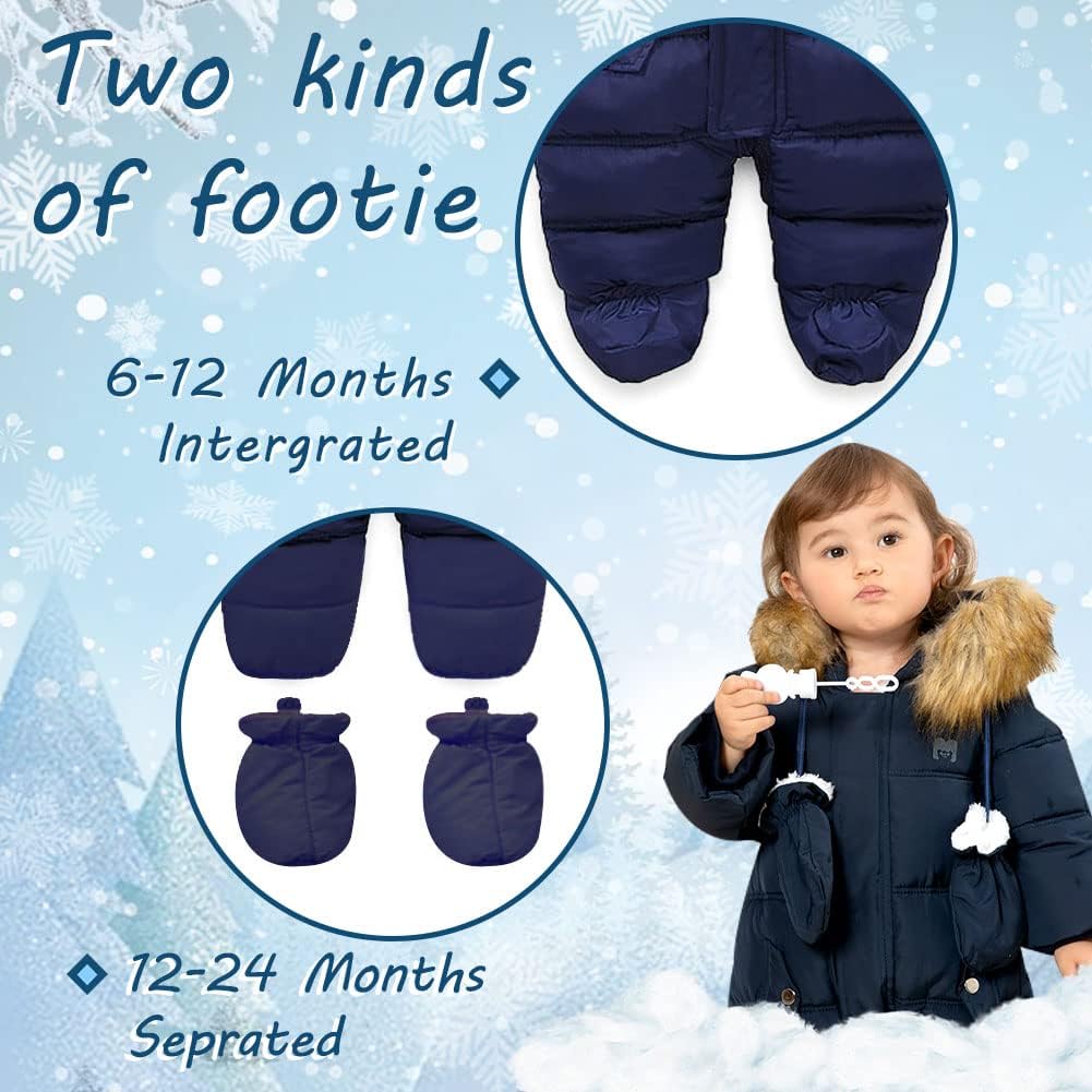 Detalle 2 de XIFAMNIY Baby Snowsuit Cotton-Polyester