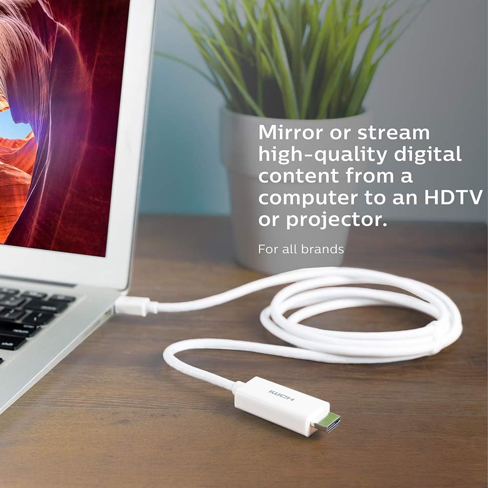 Detalle de Philips SWV2442N/27 Mini DisplayPort to HDMI 6ft