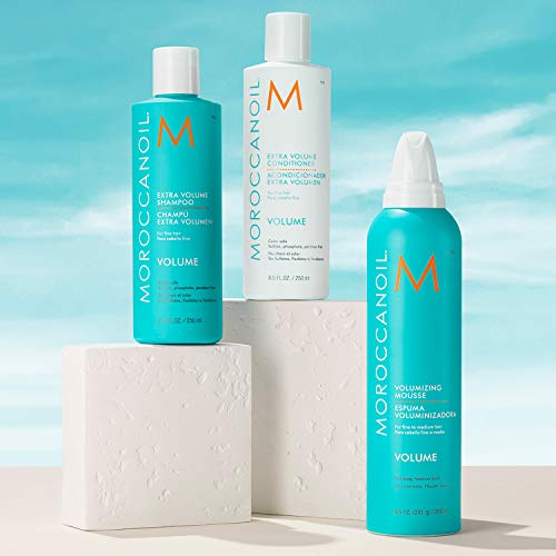 Thumbnail 3 de Moroccanoil Volumizing Mousse, 8.5 Fl. Oz — Weightless volume with flexible hold and conditioning care