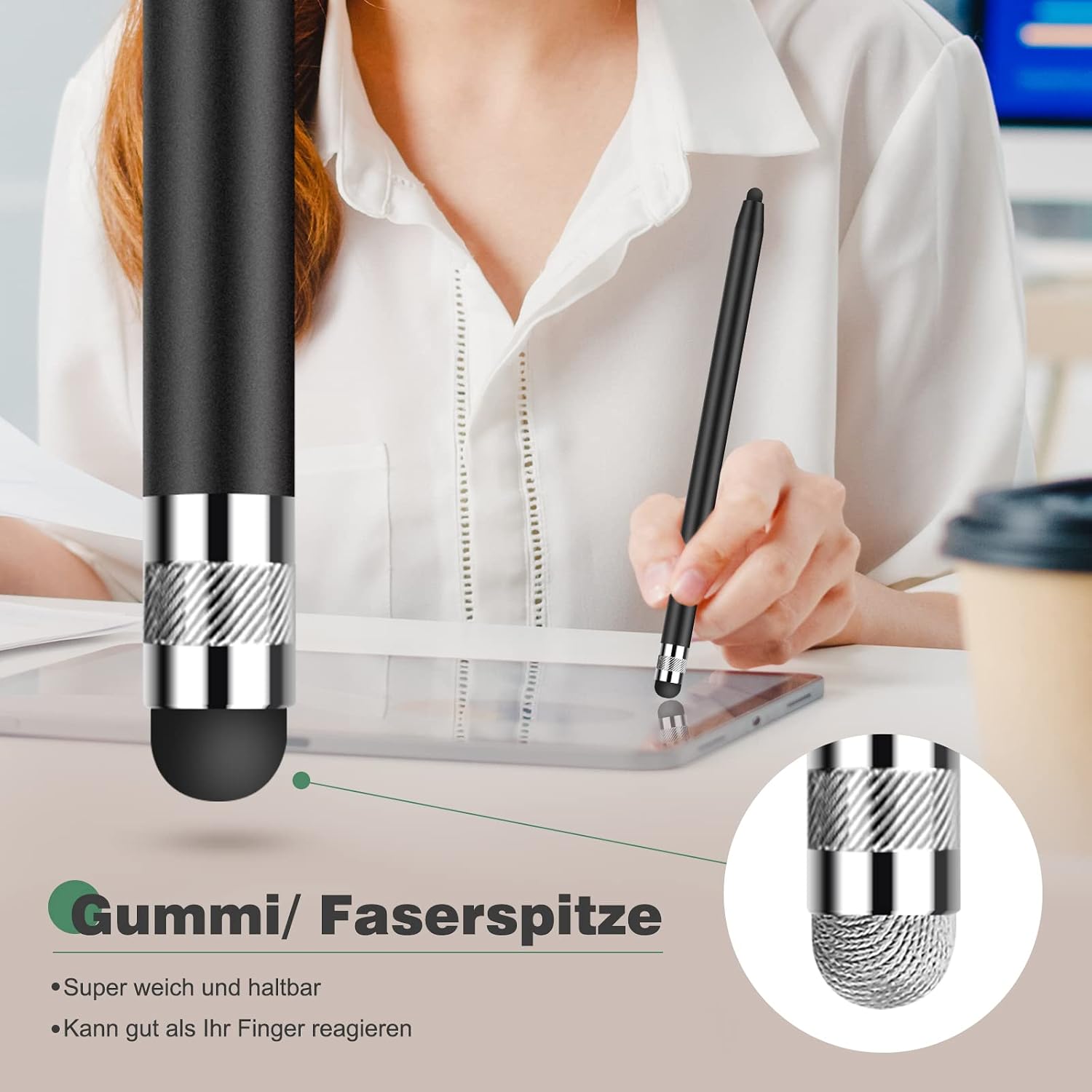 Detalle 2 de Touchscreen Stift MEKO 2 Pack 14 cm