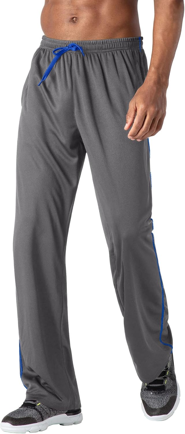Detalle de KEFITEVD Herren Leichte Jogginghose mit Zip-Taschen – Atmungsaktiv, locker geschnitten und vielseitig