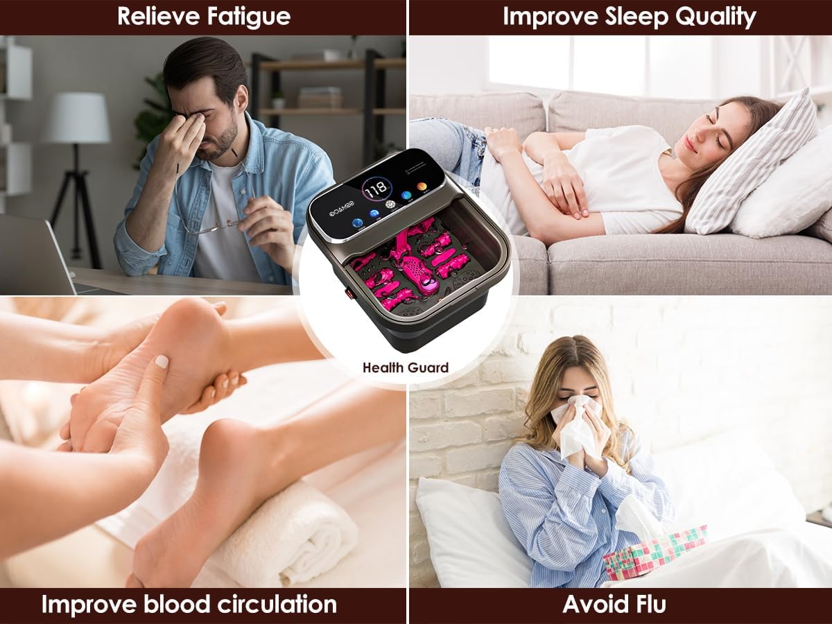 Thumbnail 6 de OOAMBB Foot Spa Massager 95°F-118°F