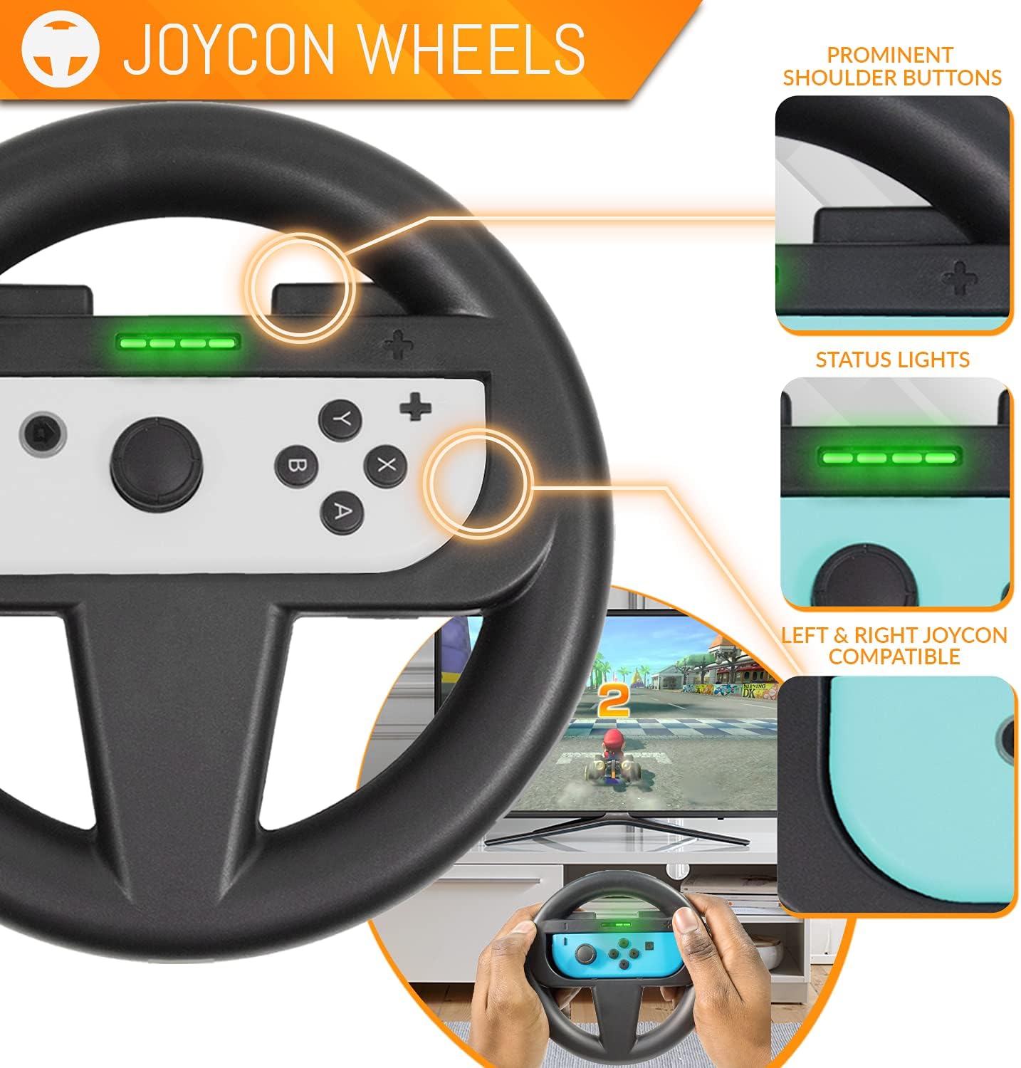 Thumbnail 4 de Orzly PartyPack per Nintendo Switch