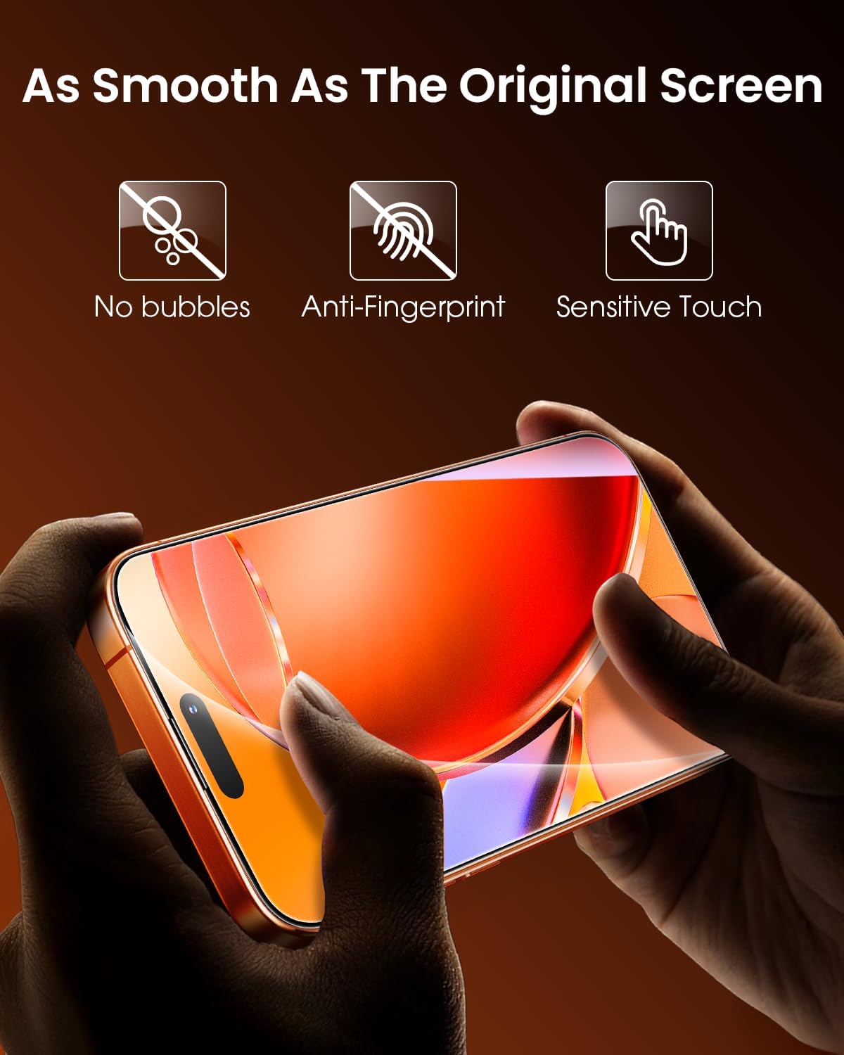 Thumbnail 6 de Mkeke 17 Pro Max Screen Protector 3-Pack