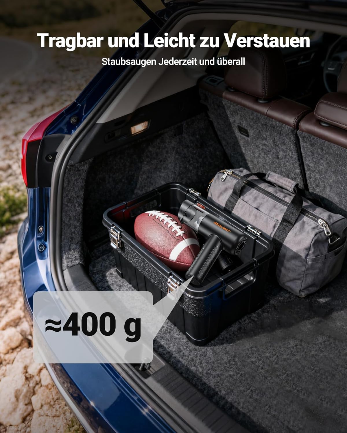 Thumbnail 6 de SEALIGHT Handstaubsauger 32000 Pa – kabellos, 4-in-1 Autostaubsauger mit 400000 U/min