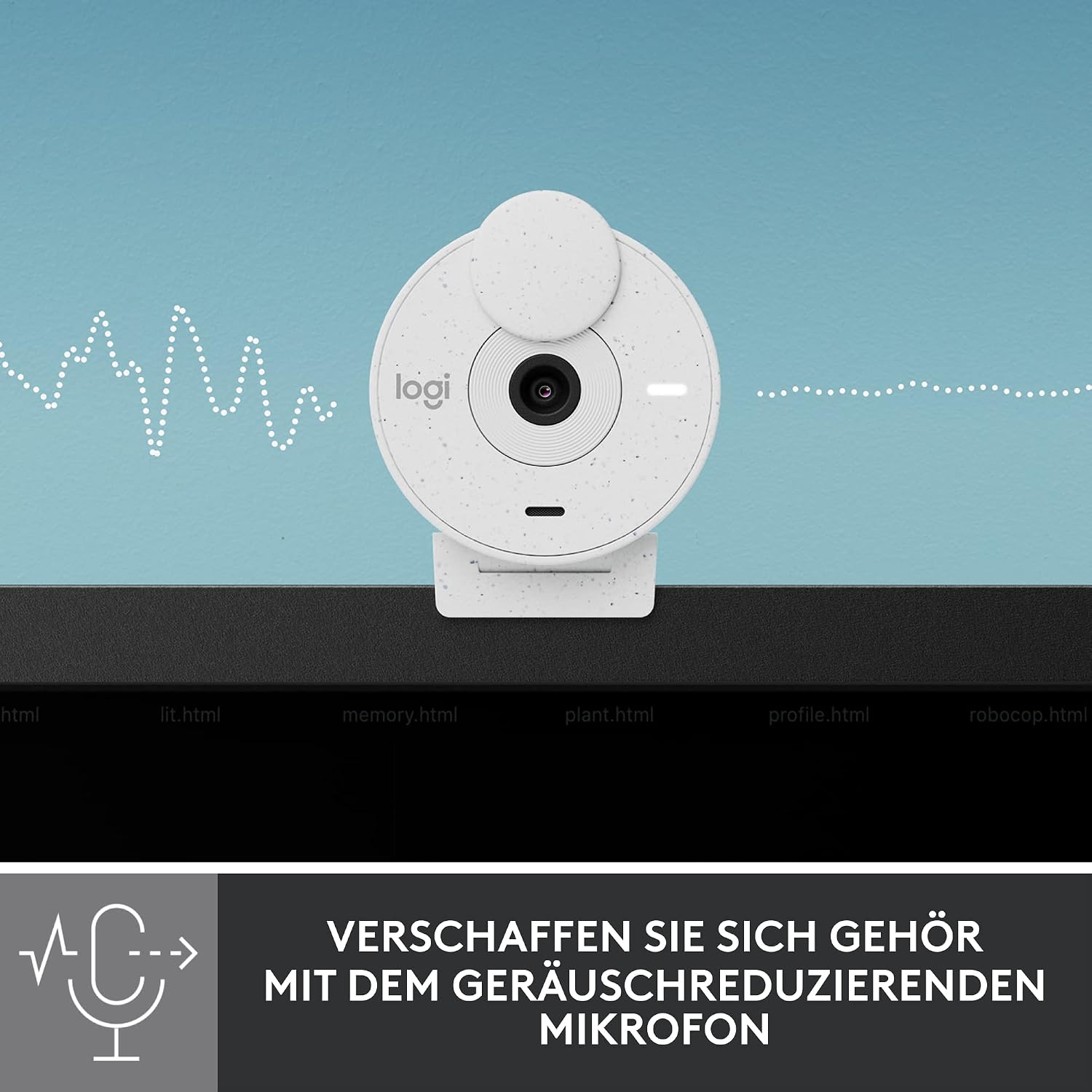 Thumbnail 4 de Logitech Brio 300 Full HD Webcam mit Sichtschutz