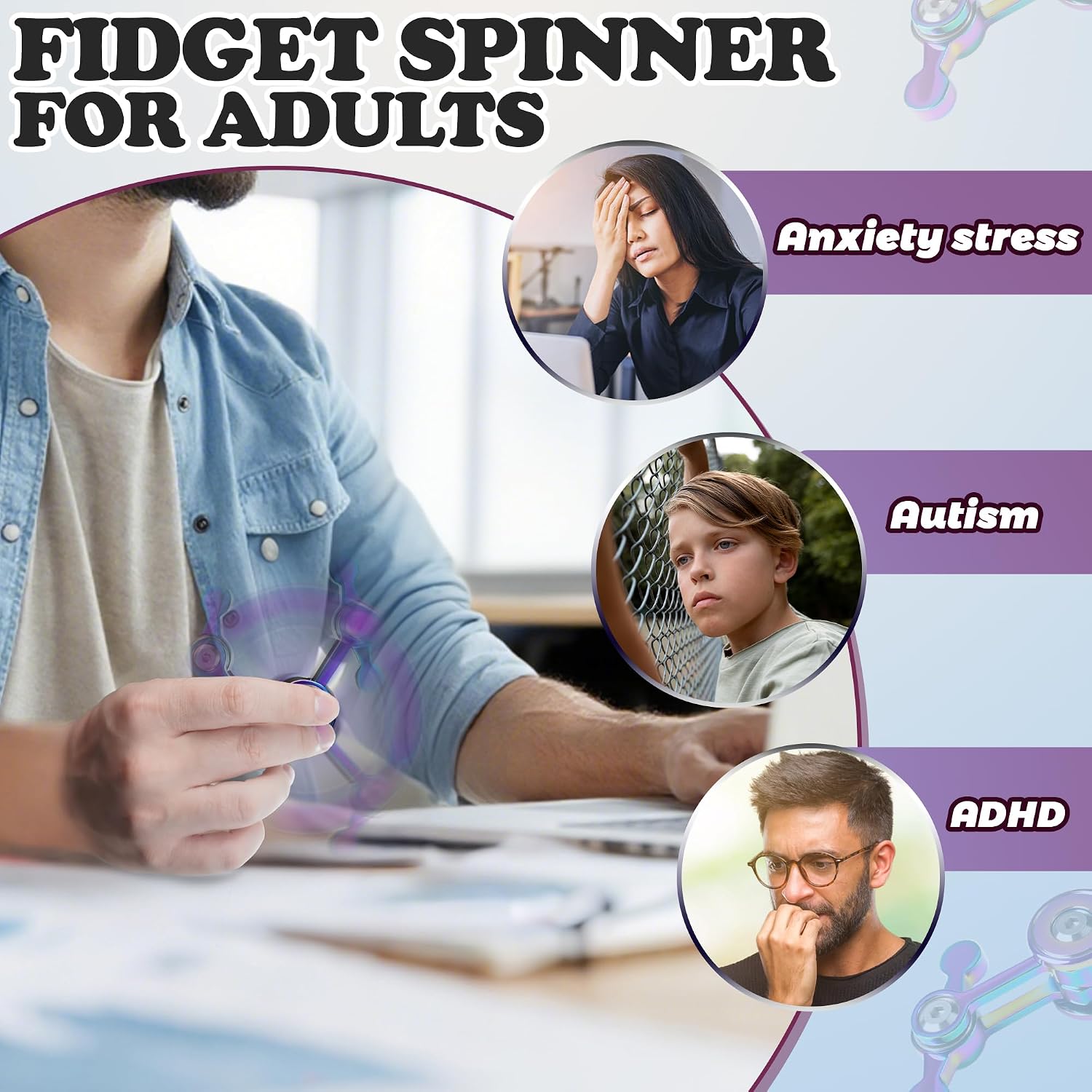 Detalle de Metal Fidget Spinner