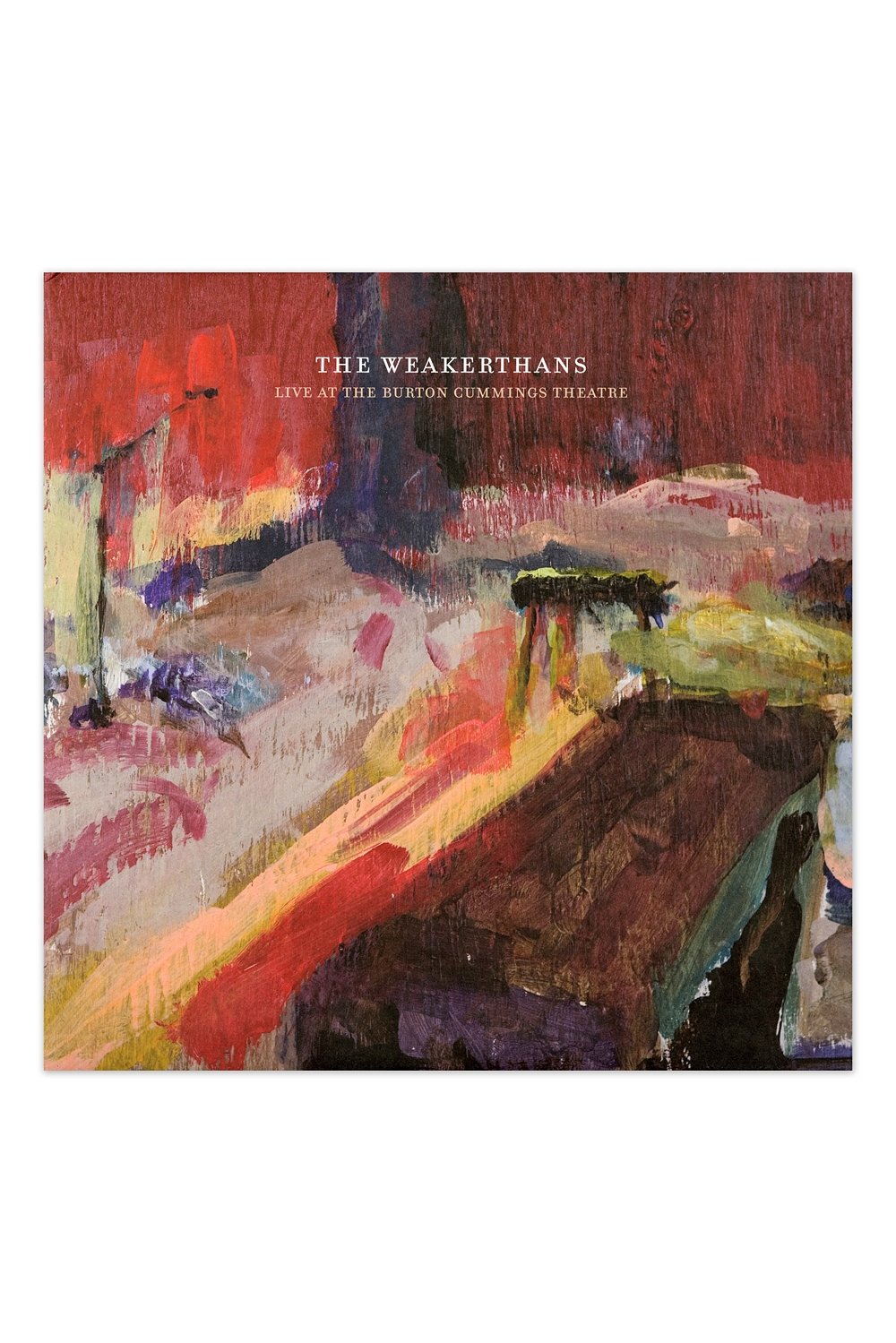 Detalle de The Weakerthans Live at the Burton Cummings Theatre Vinyl Album