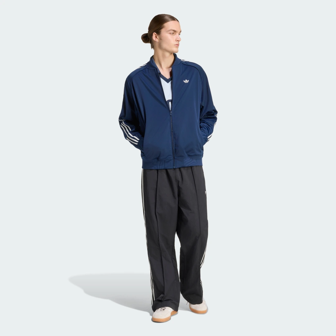 Thumbnail 2 de Chaqueta Deportiva Britcore Superstar de Adidas — azul