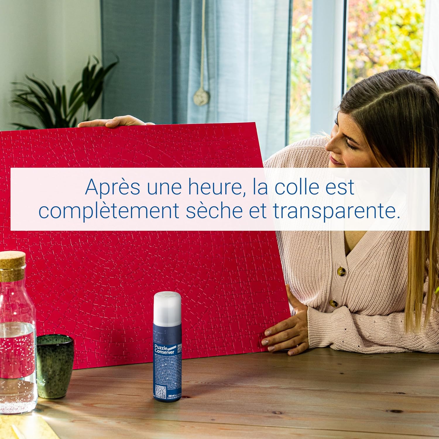 Detalle 2 de Ravensburger Puzzle Conserver Permanent – Transparent Kleber, 200 ml