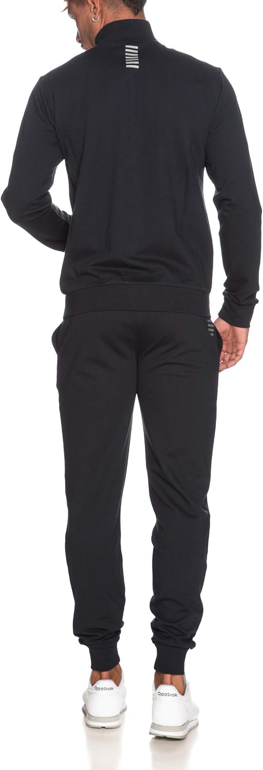 Detalle de EA7 Tute da Uomo 8NPV51 PJ05Z - Uomo in Cotone Blu Notte