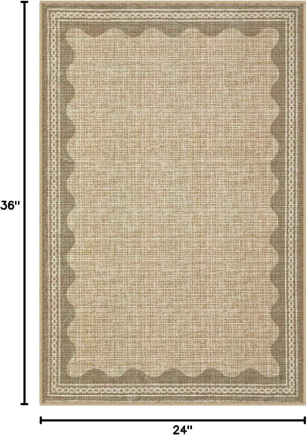 Detalle de GarveeHome Indoor Rug 2x3