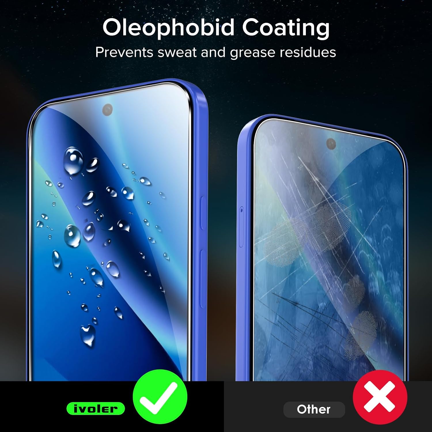 Detalle de iVoler 3 pezzi pellicola in vetro temperato per Google Pixel 10a con kit installazione