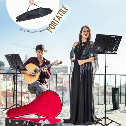 Thumbnail 6 de CAHAYA 2-in-1 Leggio Spartiti Musicali & Supporto da Tavolo CY0305
