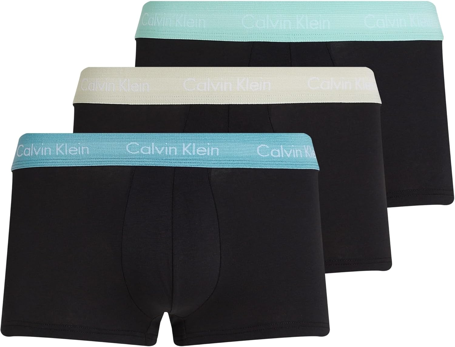 Thumbnail 6 de Boxers Calvin Klein taille basse homme (lot de 3) en coton stretch