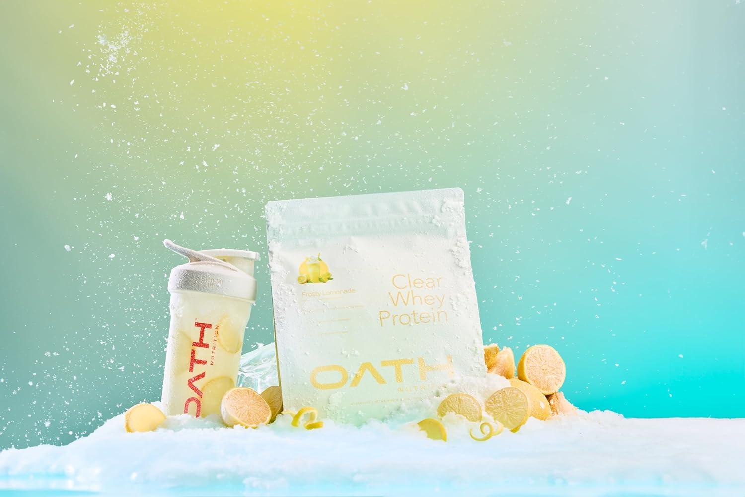 Detalle 1 de Oath Nutrition Clear Whey Protein Powder, 18 Servings