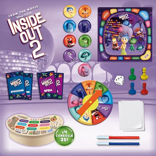 Detalle de Liscianigiochi Inside Out 2 il Gioco delle Emozioni
