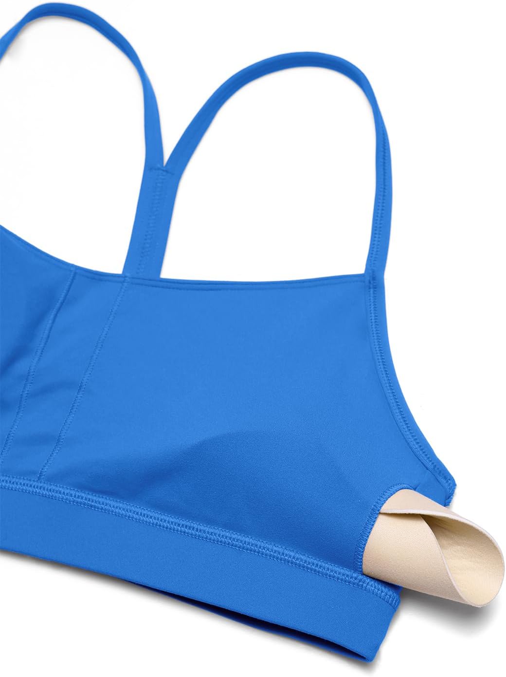 Thumbnail 3 de CRZ YOGA Women's Butterluxe Padded Sports Bra – Low Impact, Strappy Racerback for Yoga & Light Workouts