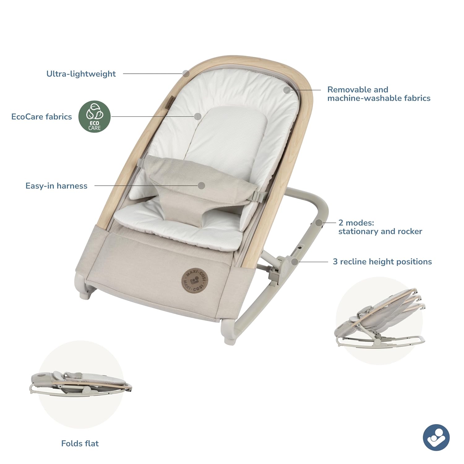 Thumbnail 2 de Maxi-Cosi Baby Seat and Rocker, 20 lb