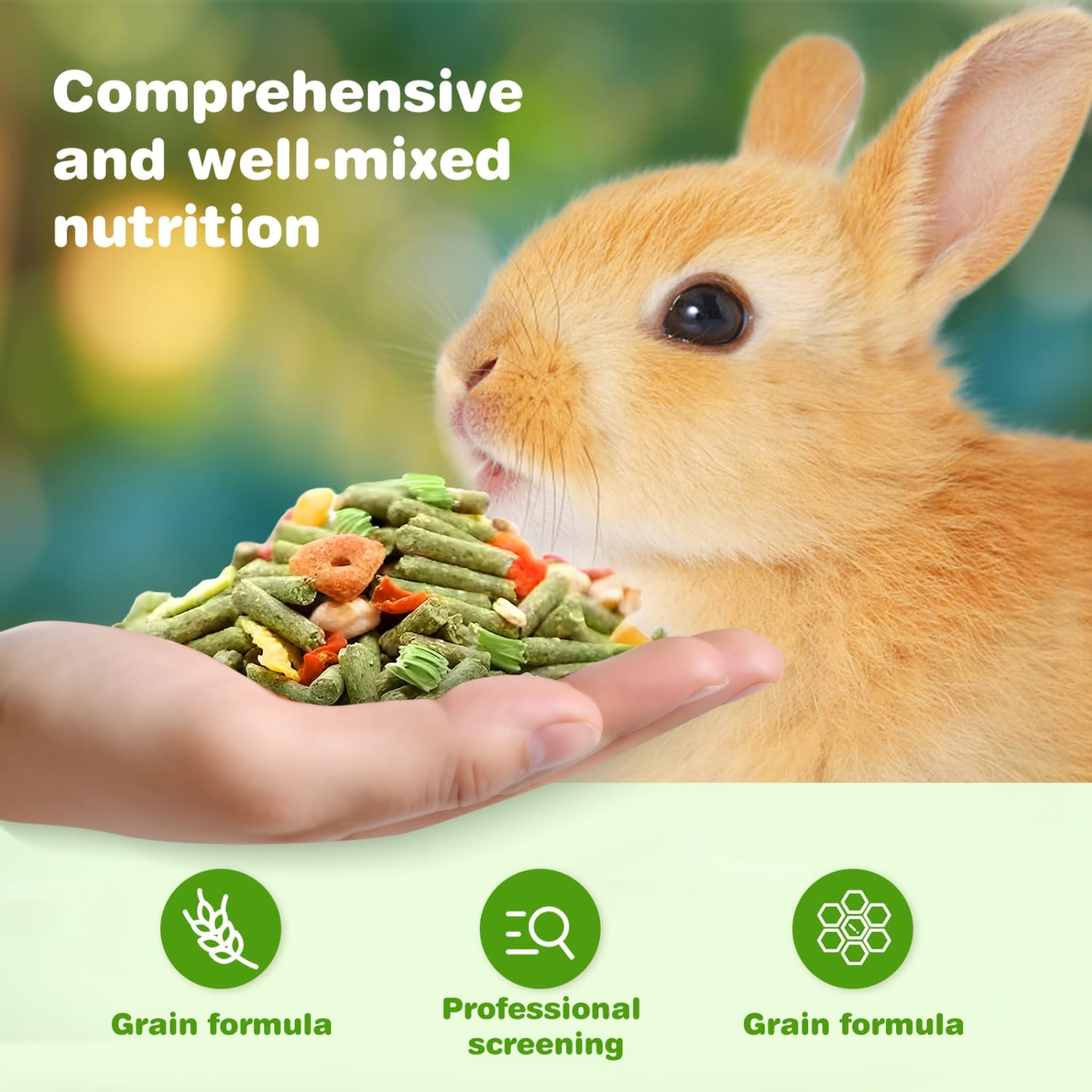 Thumbnail 3 de Nobleza Alimentation pour Lapin (700 g) – mélange de grains, vitamines et soutien de la digestion