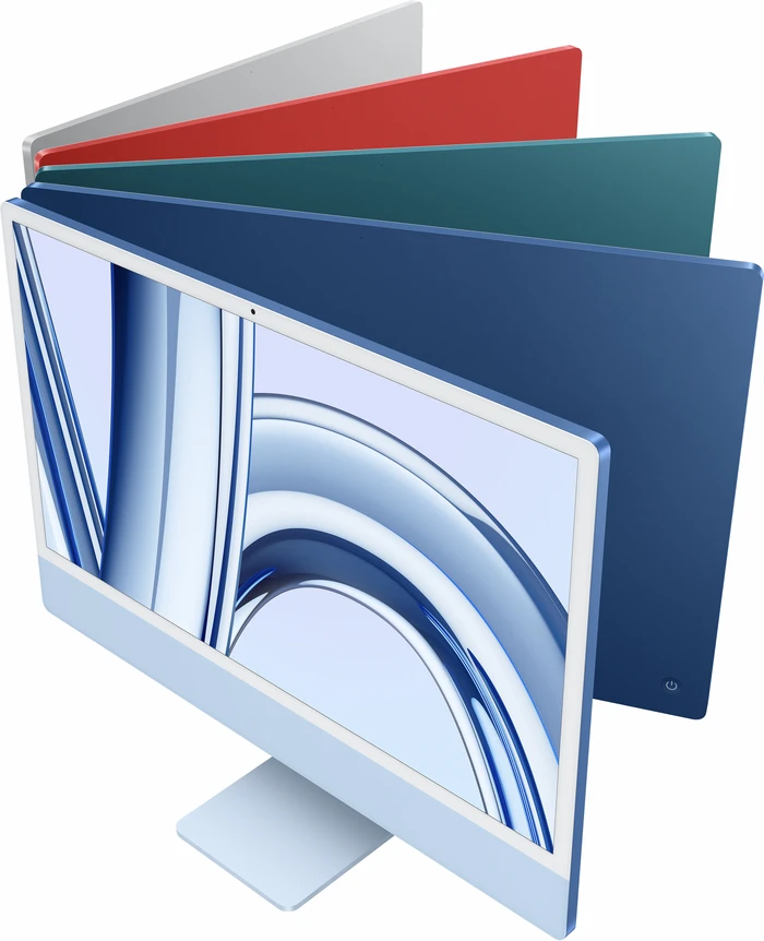 Thumbnail 2 de iMac 24 Zoll (2023) M3 – Blau, 8 GB RAM, 256 GB Speicher