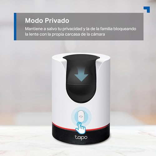 Thumbnail 4 de Tapo C225 – Cámara IA 360° 2K QHD con visión nocturna, audio bidireccional y detección inteligente
