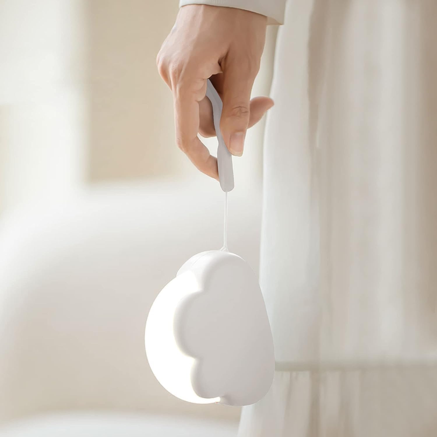 Thumbnail 2 de Annmore Baby Night Light Cloud: Rechargeable Nursery Lamp for Calmer Nights
