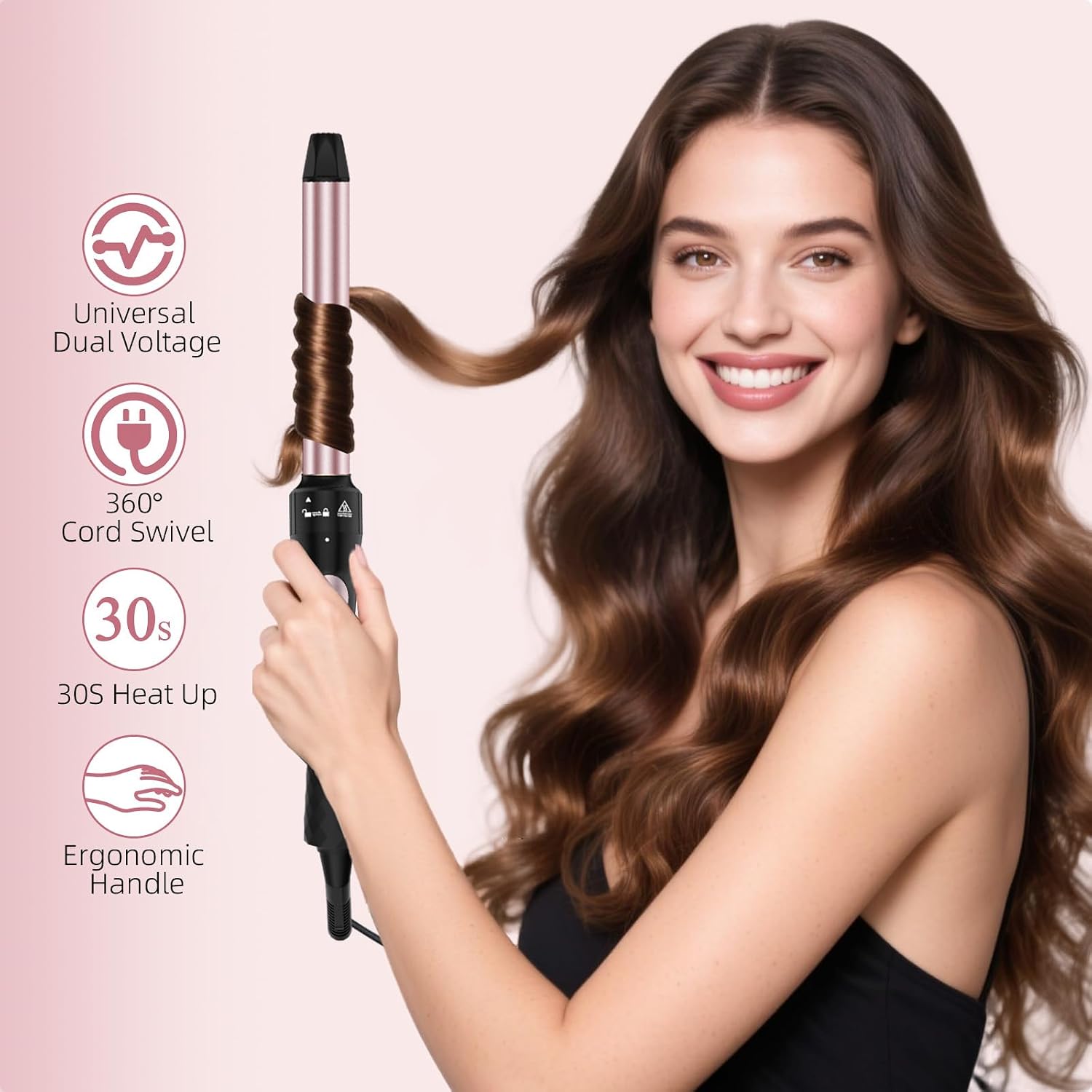 Thumbnail 5 de Curling Iron Set with Ceramic-Tourmaline Coating