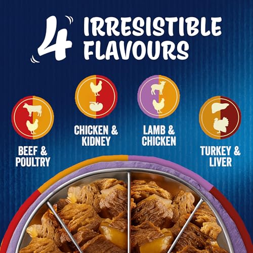Detalle de FELIX Doubly Delicious Countryside Selection in Jelly – Beef, Poultry & More (120 x 85g Pouches)