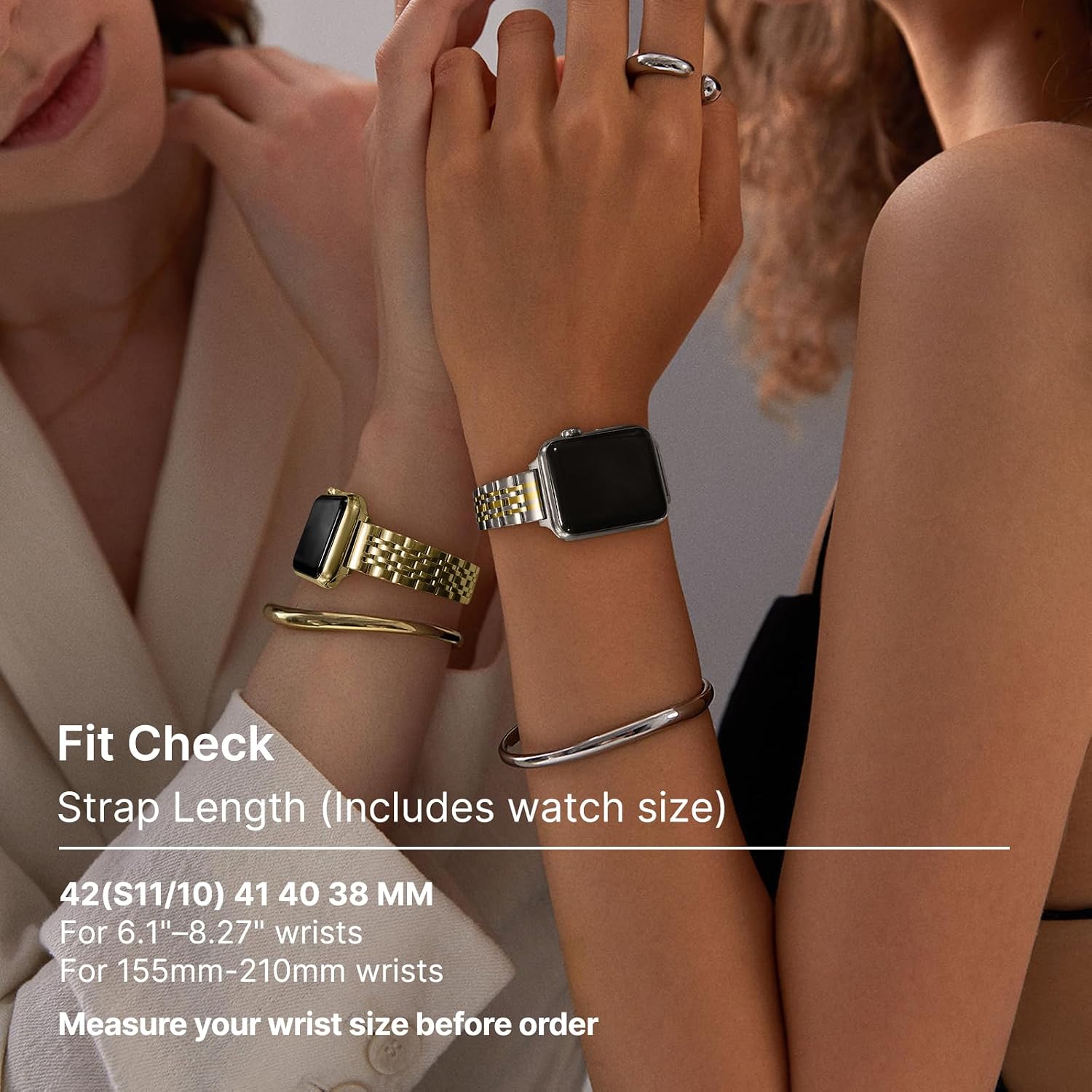 Thumbnail 5 de Fullmosa Slim Metal Strap 42mm for Apple Watch