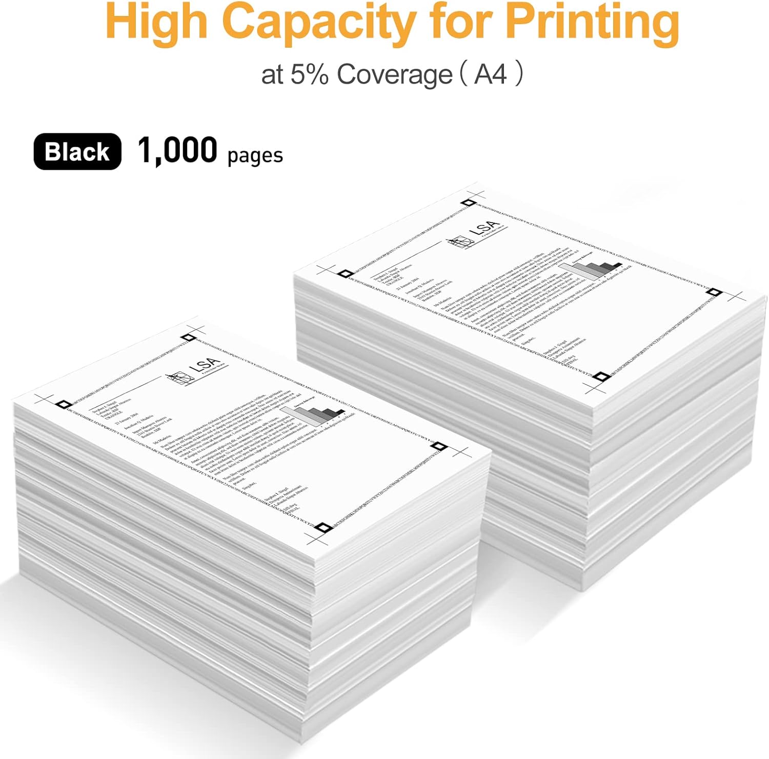 Thumbnail 2 de LeciRoba TN1050 / TN-1050 toner compatibile per Brother (4 cartucce nere)