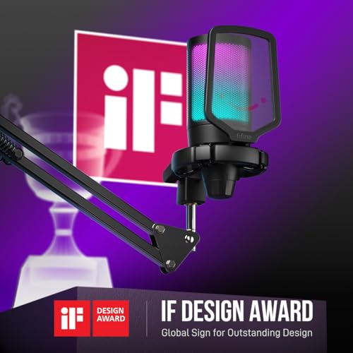 Detalle 2 de FIFINE A6T USB Gaming Microphone Kit Review