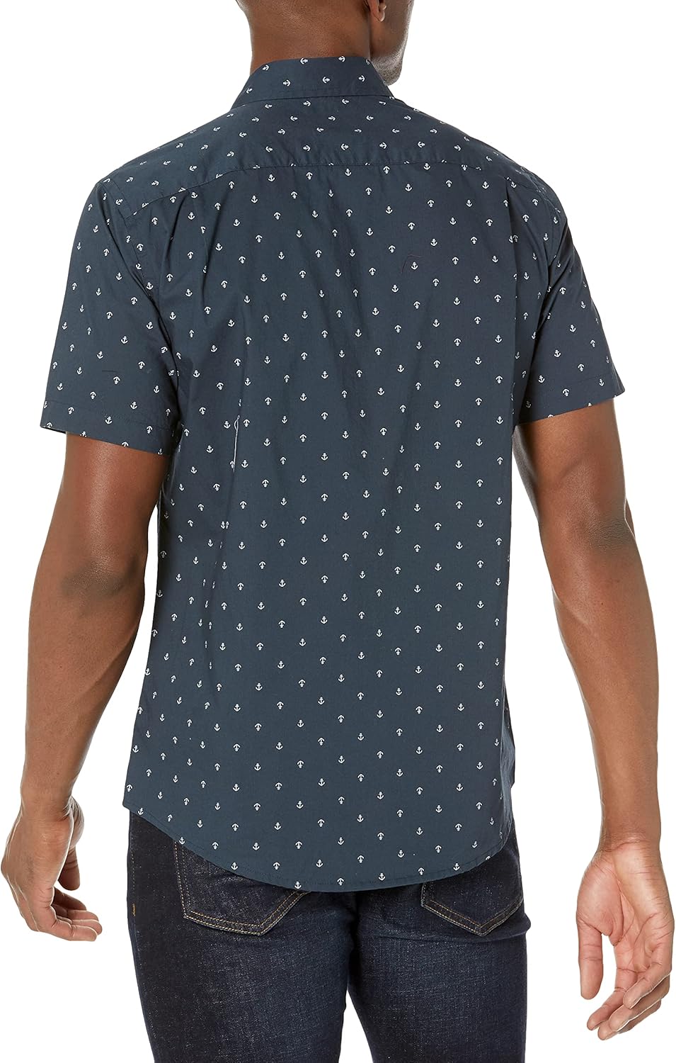 Thumbnail 1 de Amazon Essentials men’s slim-fit short-sleeved printed button-down shirt