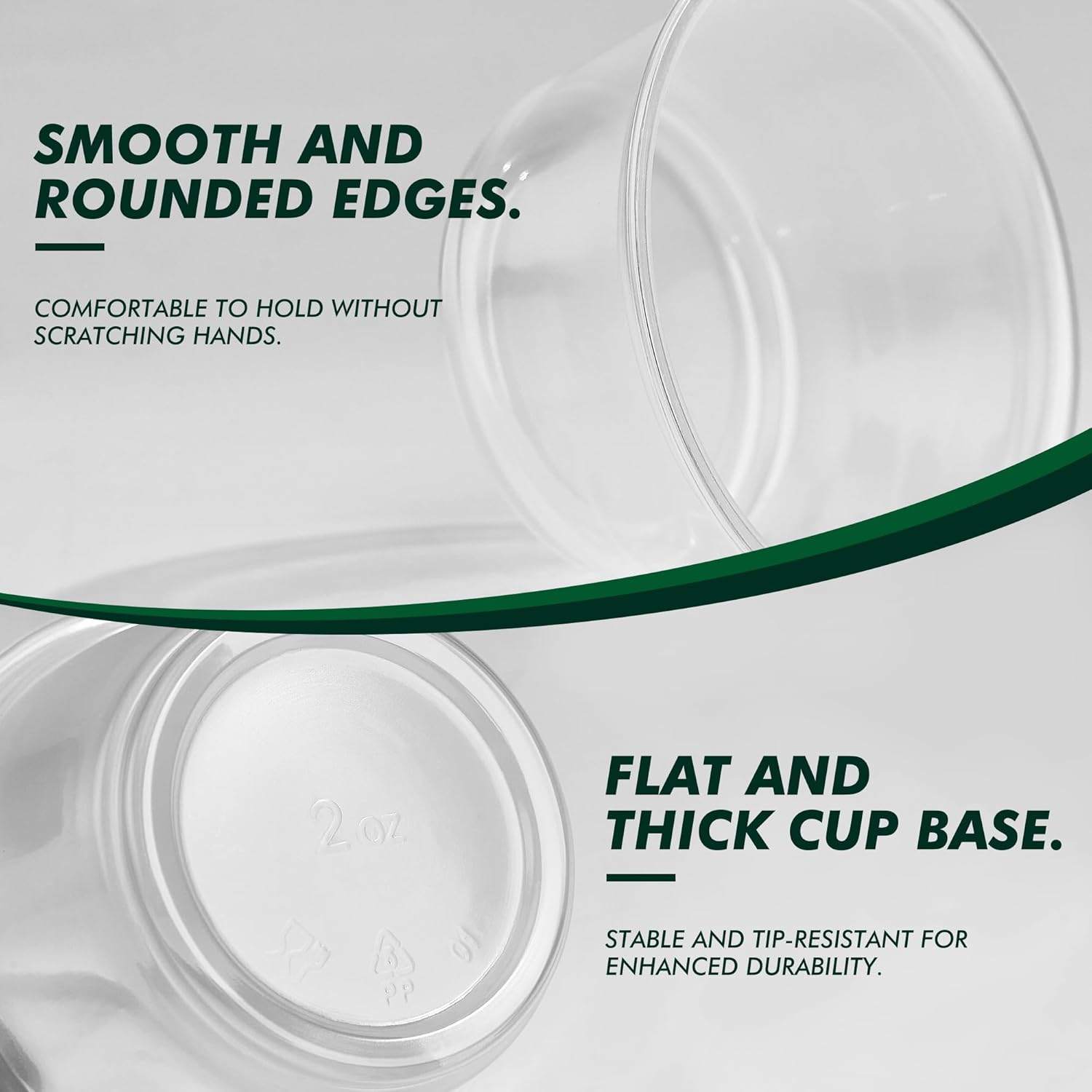 Thumbnail 3 de CELLURA 500 Set 2 oz Jello Shot Cups with Lids