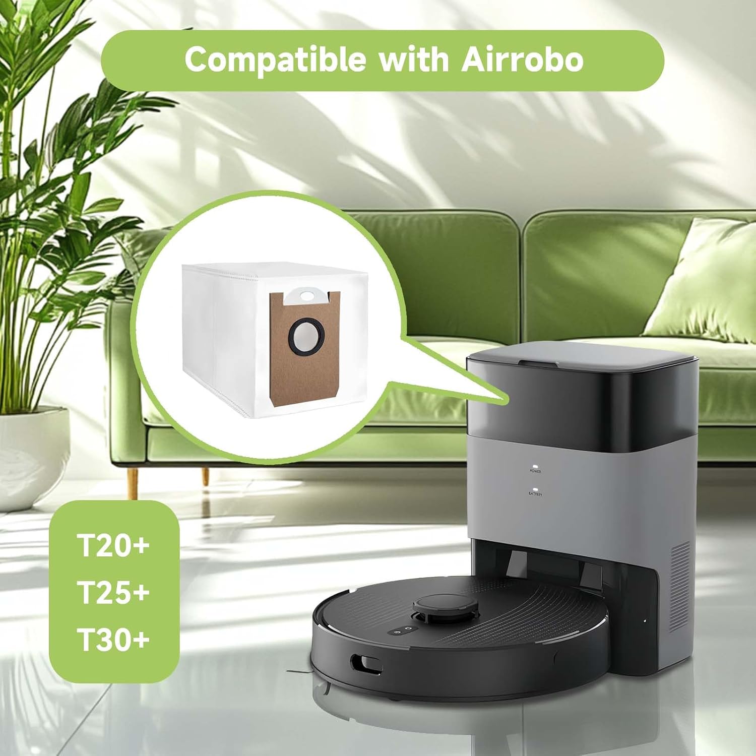 Thumbnail 2 de WAIKAS Staubbeutel für Airrobo, 6 Stück