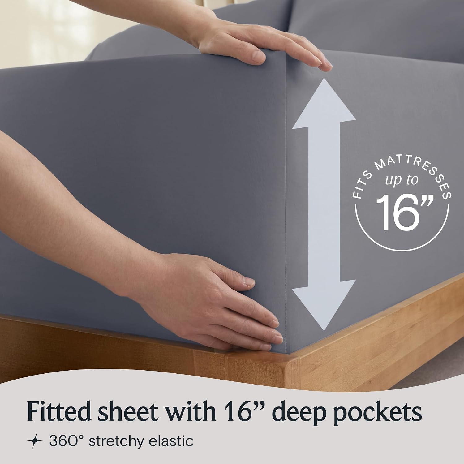 Thumbnail 5 de LuxClub 5 PC Split King Sheet Set