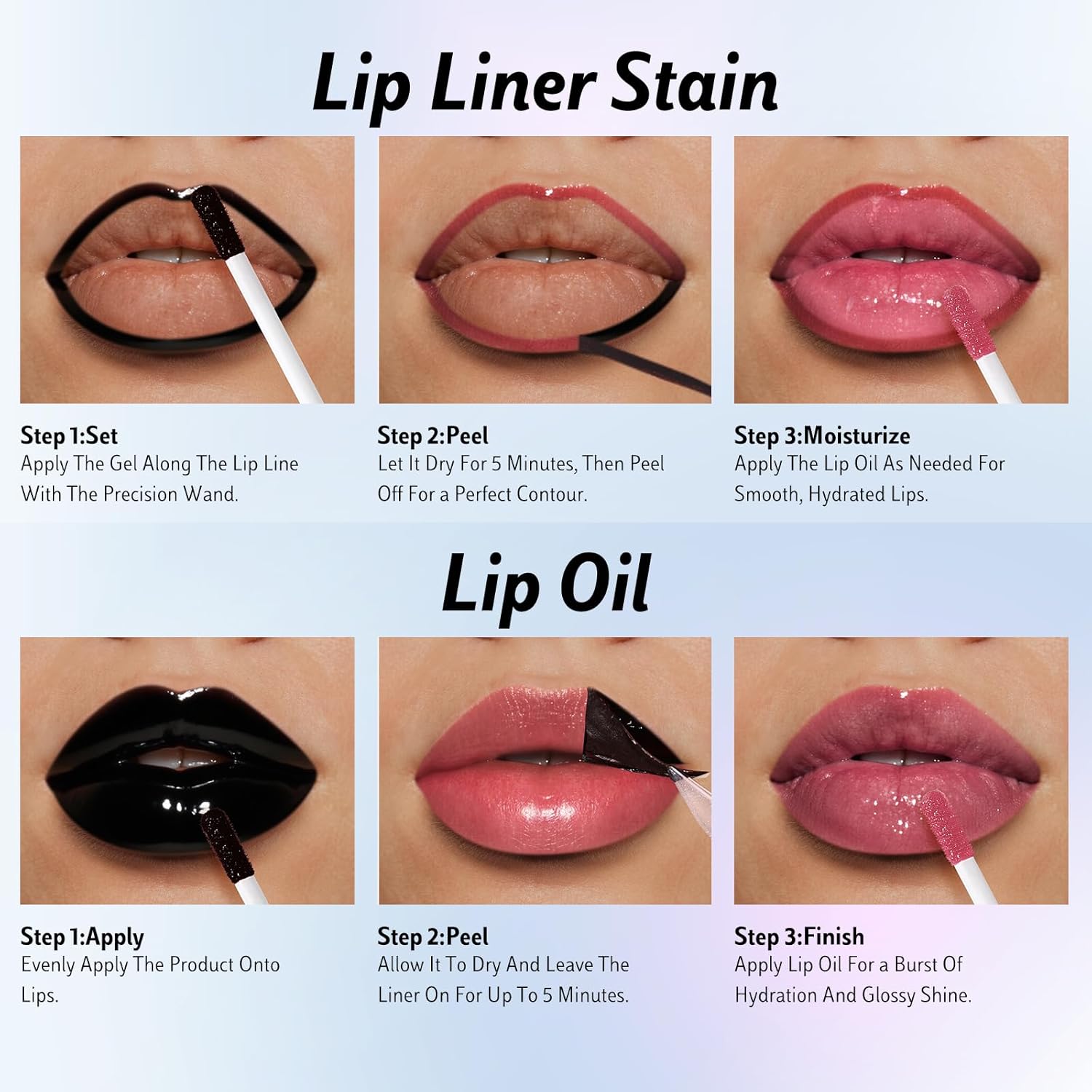 Thumbnail 4 de KIMUSE Lip Stain Peel Off Set - tinte y aceite