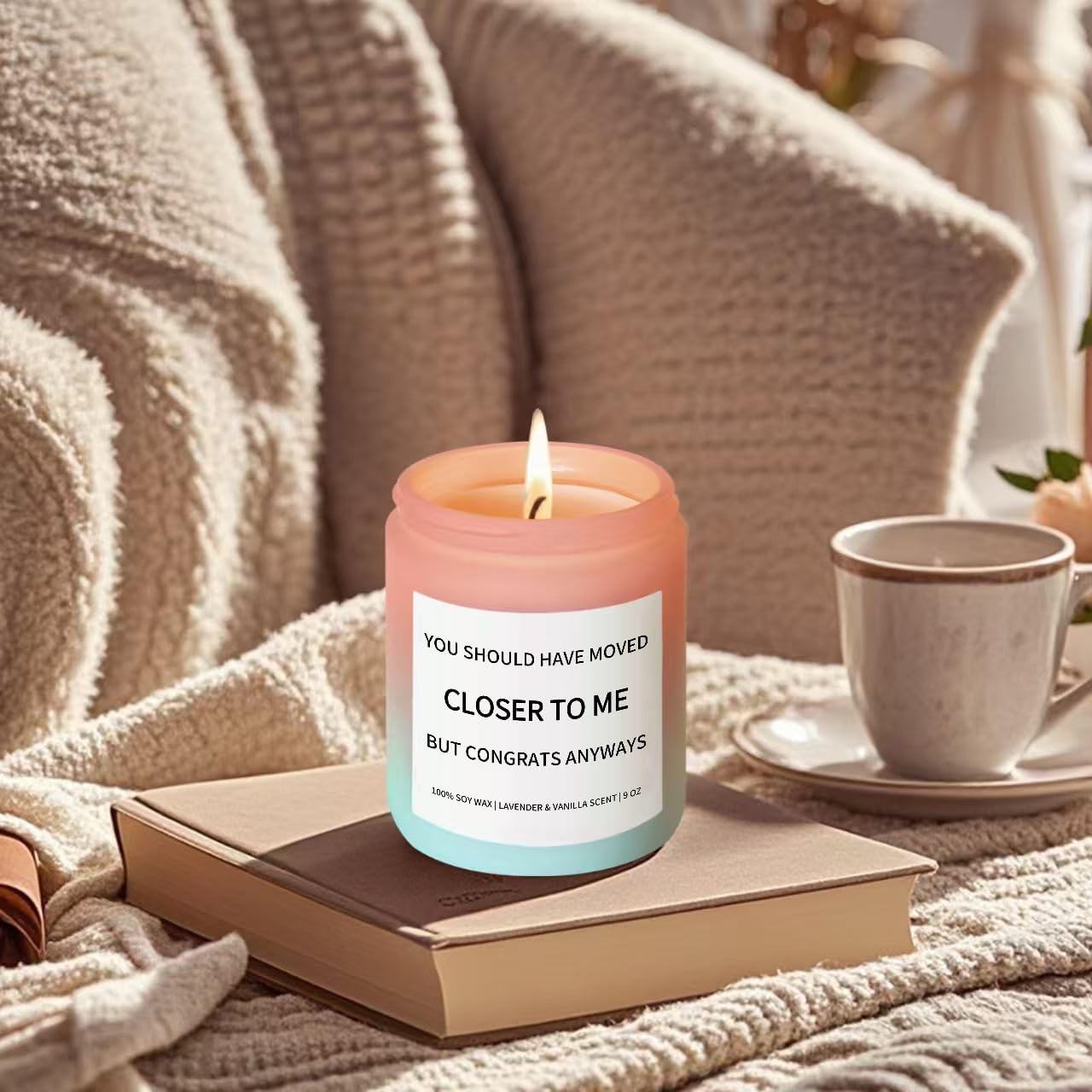 Thumbnail 4 de iTbxzzy New Home Gifts 9oz Lavender Scented Candle – housewarming & birthday gift idea