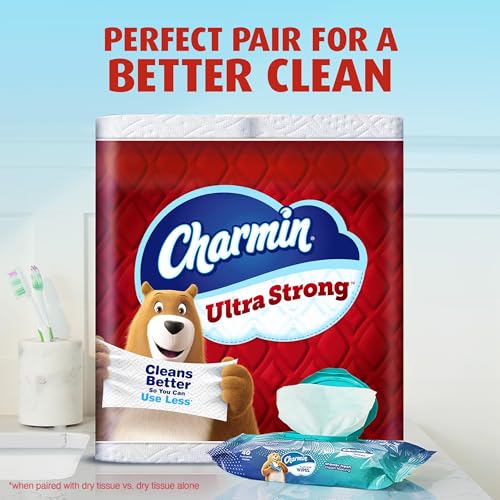 Thumbnail 9 de Charmin Ultra Strong Toilet Paper, 6 Mega Rolls (24 Regular Rolls) - 2-Ply, Diamond Texture