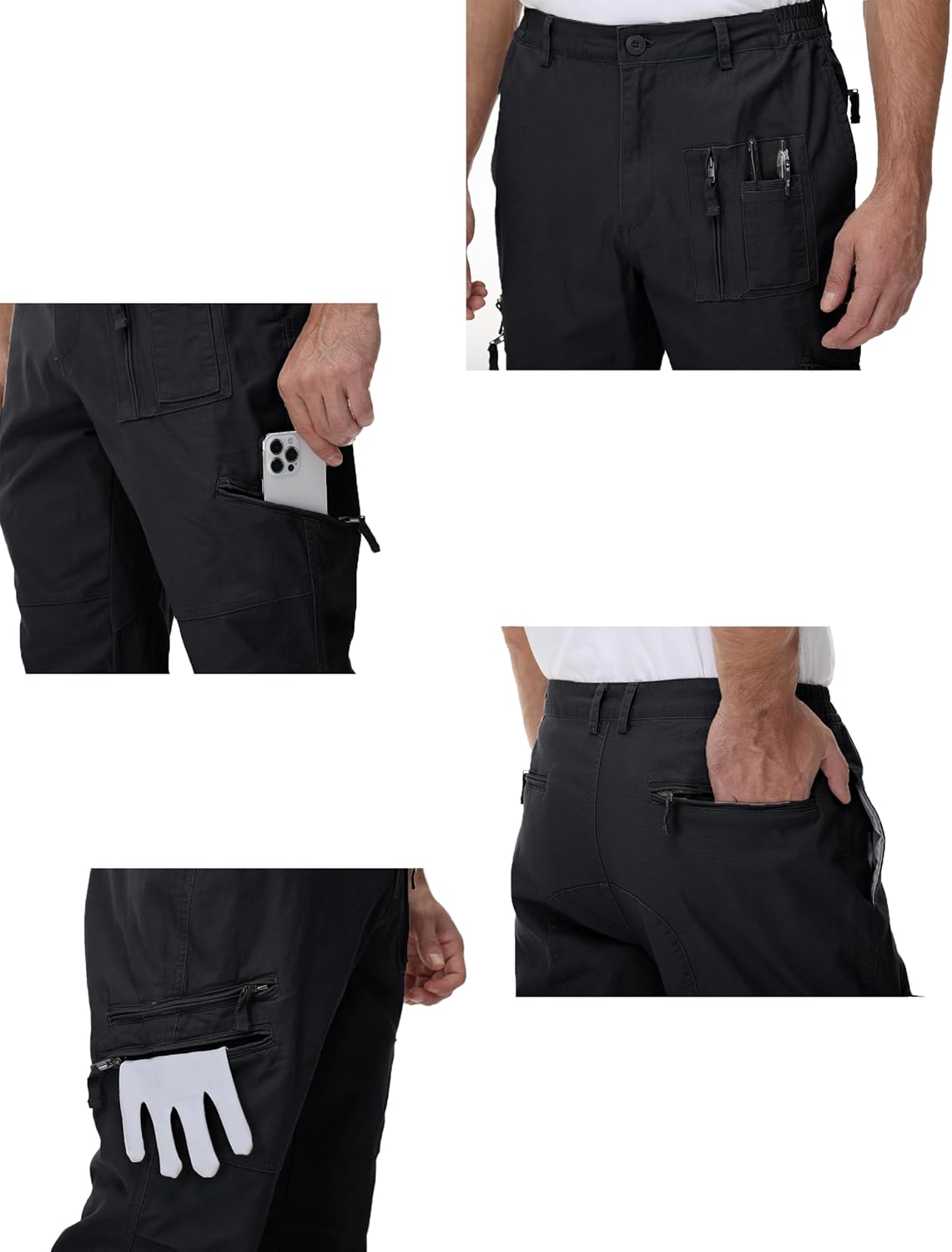 Thumbnail 4 de MAGCOMSEN Cargohose Herren – Baumwolle Outdoorhose mit Mehrfachtaschen