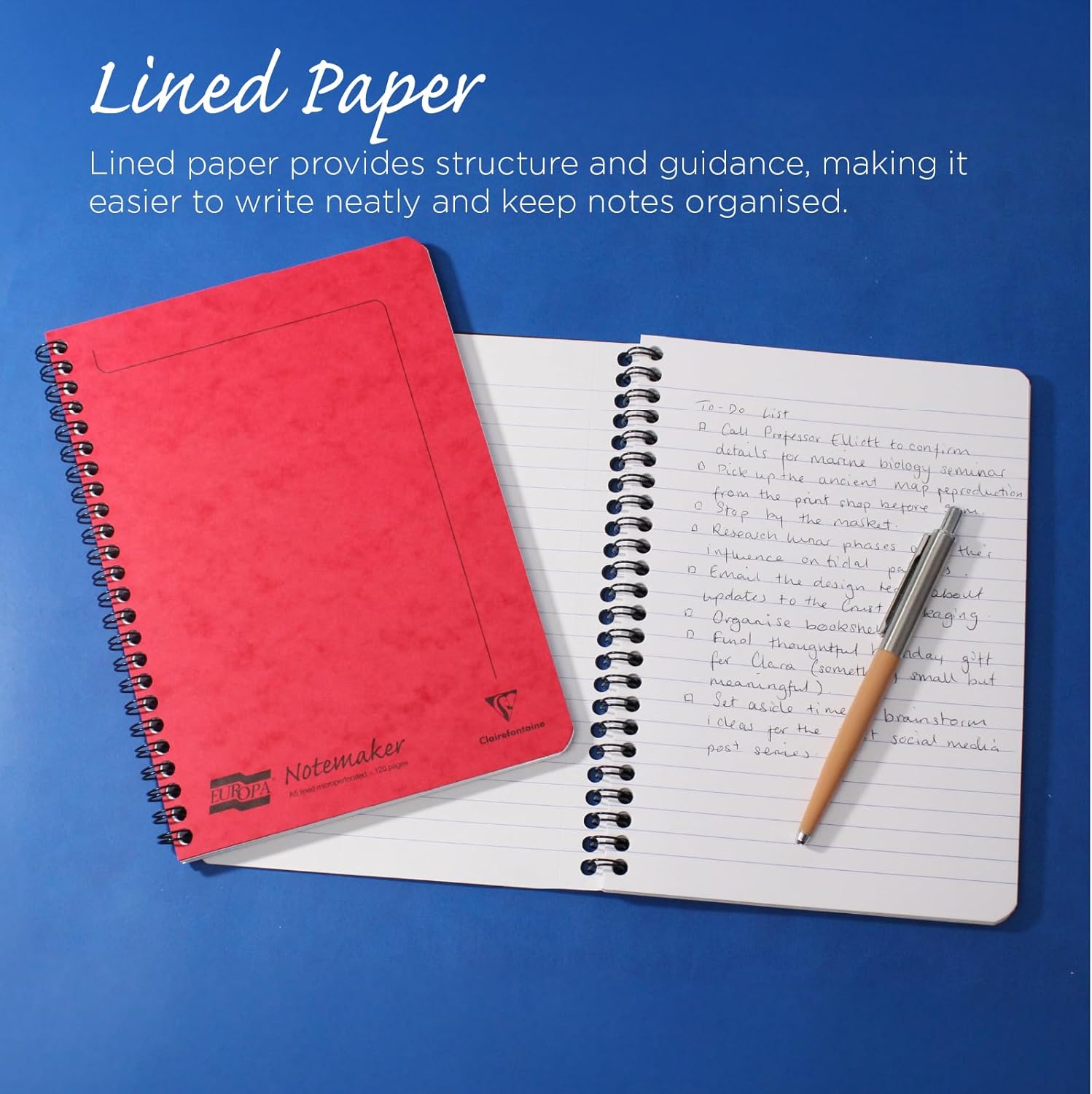 Thumbnail 2 de Clairefontaine 4850Z Europa Notemakers: Set of 10 A5 Spiral Notebooks