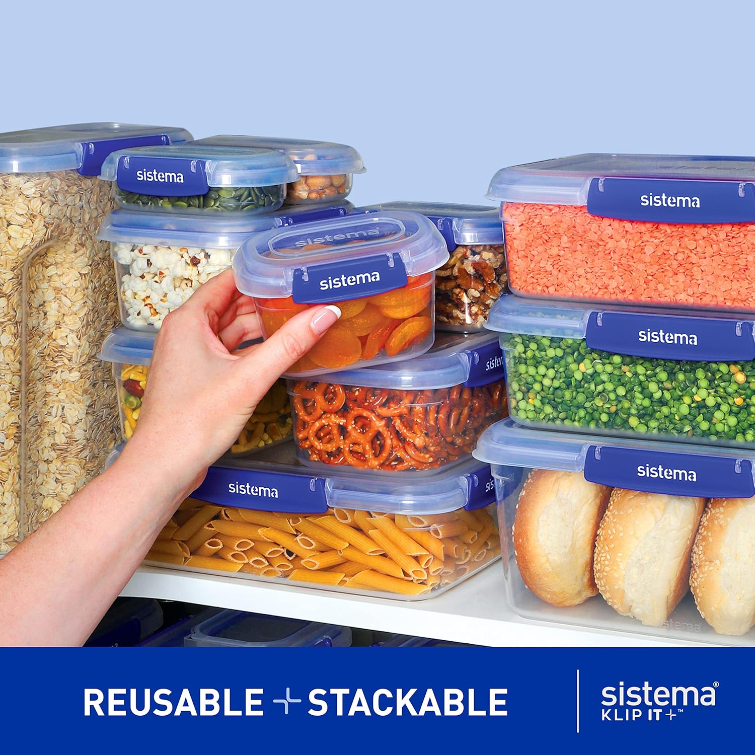 Detalle 2 de Sistema KLIP IT PLUS contenitore 5,5 L per alimenti 🥫
