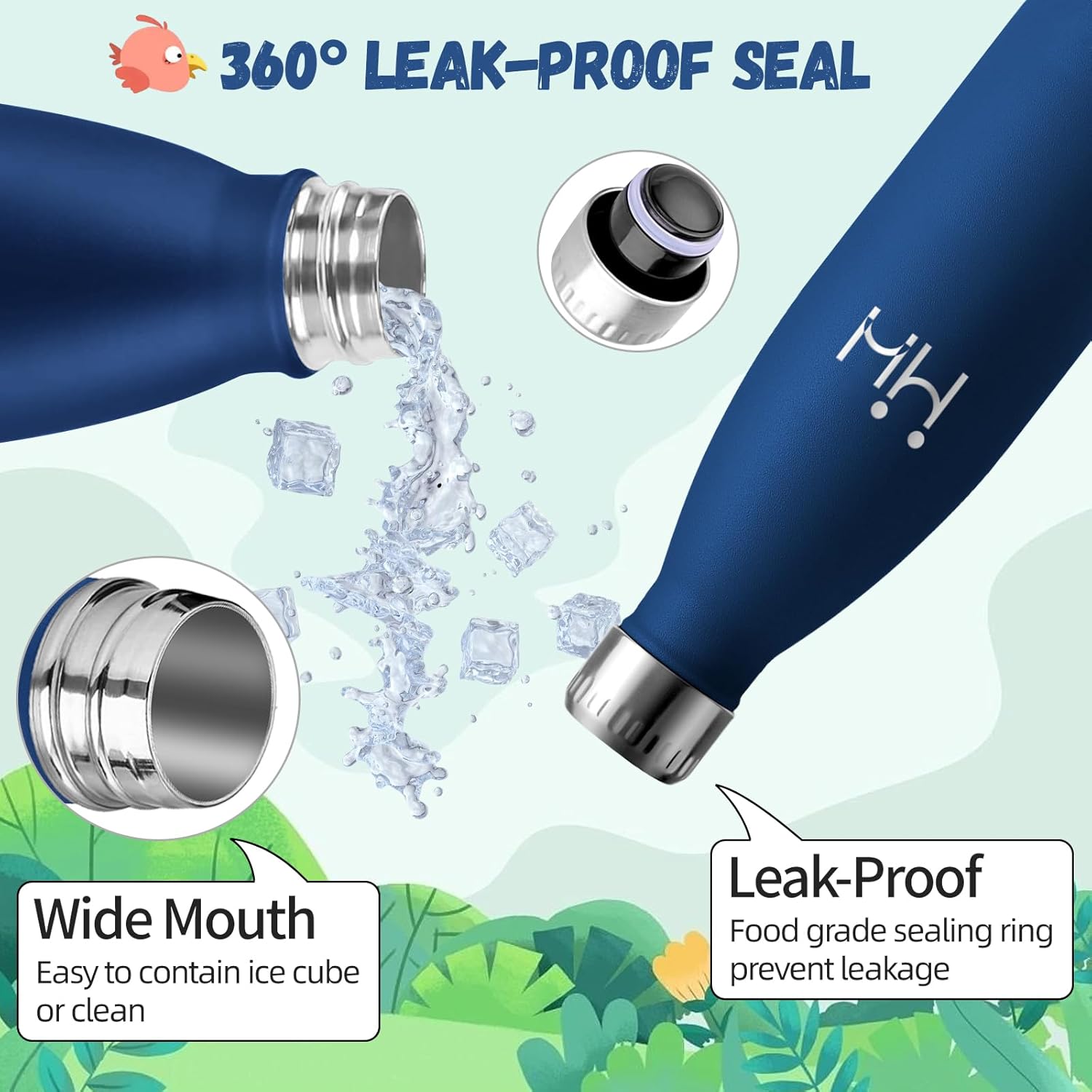 Thumbnail 2 de HoneyHolly Botella Térmica 500ML 🥤 Mantiene caliente y fría