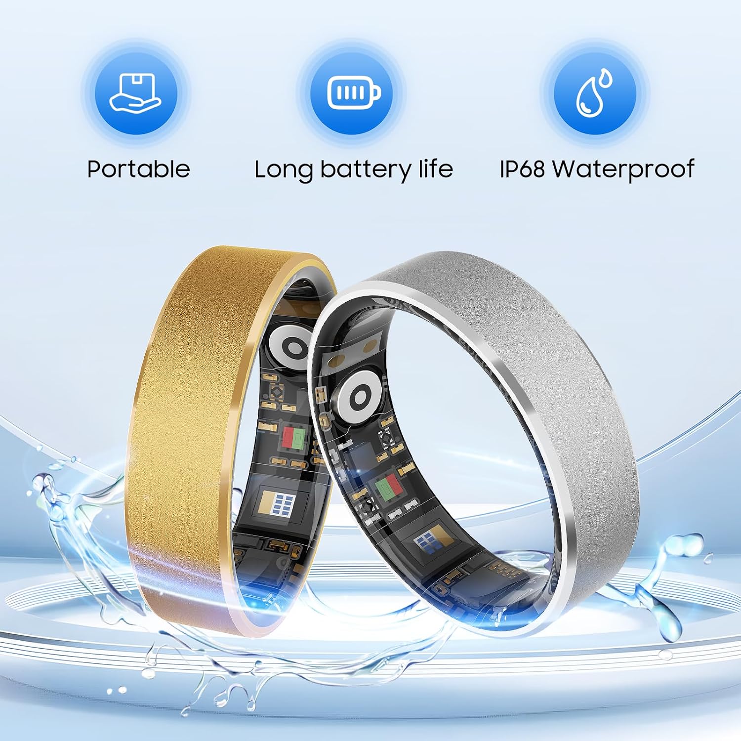 Thumbnail 3 de prxxhri Smart Ring Size 7