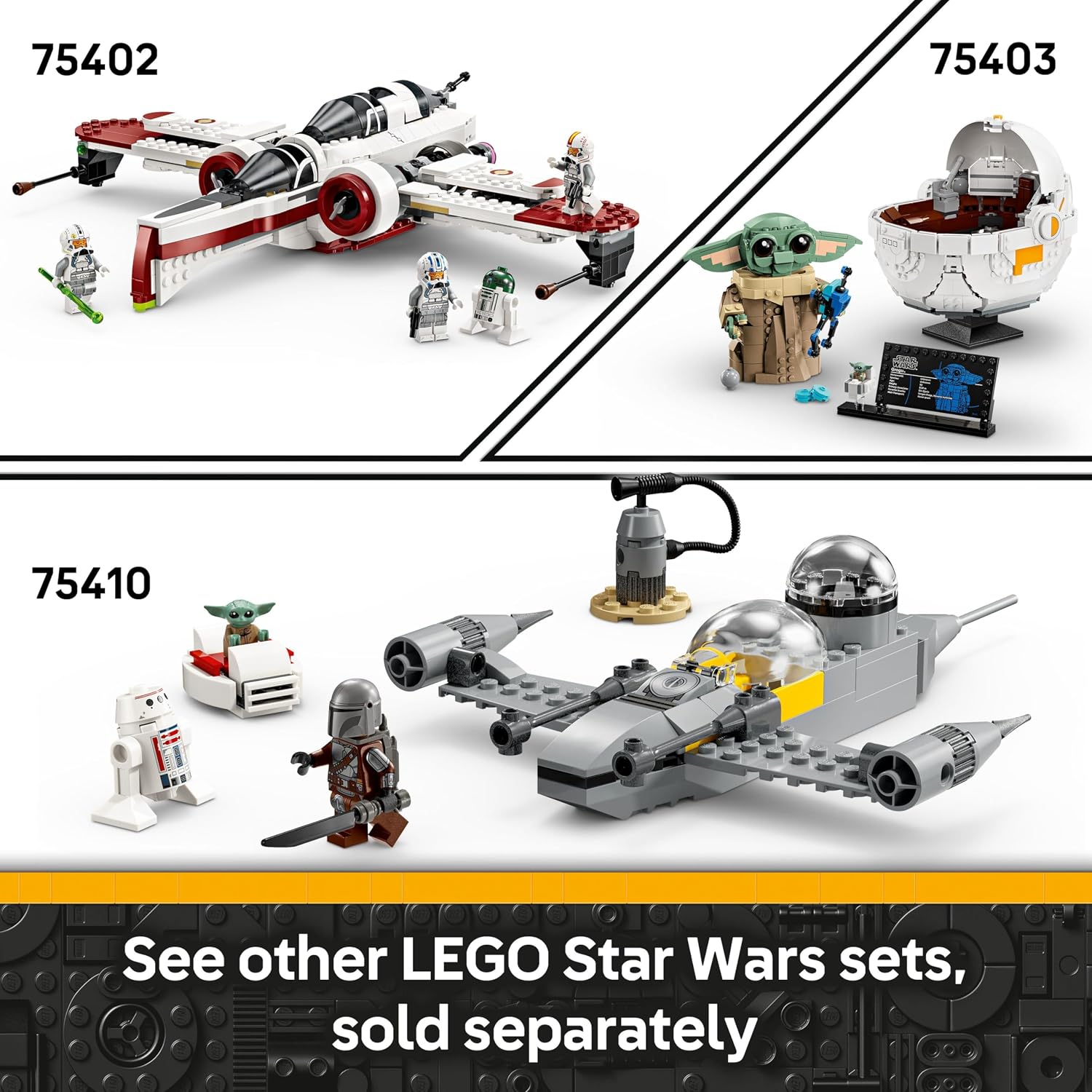 Thumbnail 6 de LEGO Star Wars: Ahsoka’s Jedi Interceptor 75401 – Build, Play, and Reimagine Clone Wars