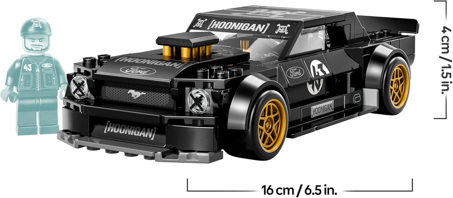 Thumbnail 5 de LEGO Speed Champions Ken Blocks 1965 Ford Mustang Hoonicorn V1 (77262) – Detailgetreues Rennmodell zum Sammeln