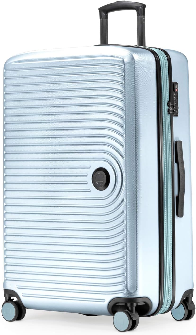 Detalle de Hauptstadtkoffer Mitte - Valigia Rigida Grande 130 L, espansione 8 cm, TSA, 4 ruote, Blu Piscina